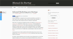 Desktop Screenshot of manualdastartup.com.br