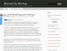 Tablet Screenshot of manualdastartup.com.br